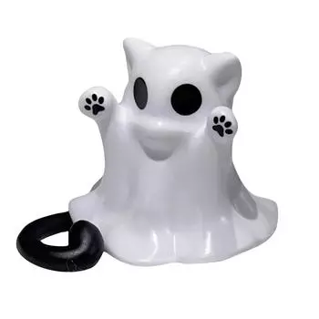 Halloween Cat Statue, Threatening Cat Figurine, Cat Decoration Figurine, Halloween Decoration, Cute Figurine Gift One Size белый