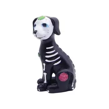Halloween Festival Resin Crafts Dogs And Cats Day Of The Dead Day Of The Dead Arrangement Gift Decoration Ornaments One Size