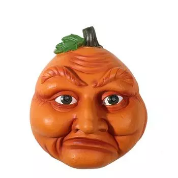 Halloween Jack-o -lantern Decorations New Resin Luminous Wall Elves Beautiful Scene Decoration Props(bring Two AA Batteries) One Size