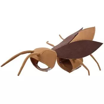 Halloween Roach Costume - Fun Pet For Cats & Dogs, Cute & Unique Animal Outfit For Party,perfect For Spooky Pet-owner Coordination One Size коричневый