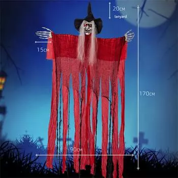 Halloween Spray Doorbell Motion Sensor Animated Light Party Outdoor Decoration