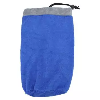 Hamster Bath Towel Bag Absorbent Ferret Bath Bag for Small Animals Hamster Pet Guinea PigsBlue синий