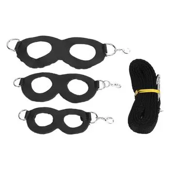 Hamster Harness Little Pet Walking Artificial Leather Leash Rope for Hamster Honey Gliders RatsRed чёрный