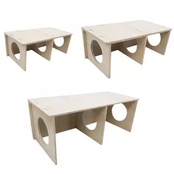 Hamster Hideout Villa Small Animal Pet Natural Hideout Play-ground