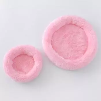 Hamster Nest Pad Velvet Warm Pet Nest Arctic Cotton Cushion Hamster Hedgehog Chinchilla Rabbit Pet Bed 5 Colors S/L Pet supplies темно-коричневого
