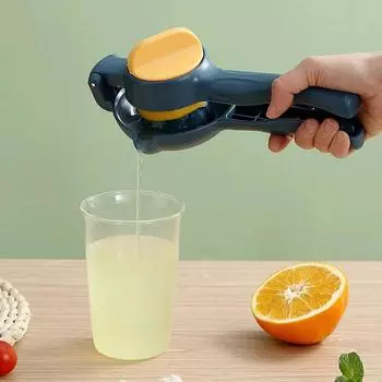 Ручная соковыжималка, соковыжималка для лимона и лайма, максимальная экстракция до последней капли, ручная соковыжималка для цитрусовых, простая в использовании соковыжималка для апельсинового лимона