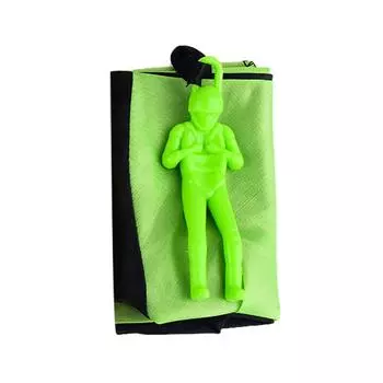 Hand Throwing Soldier Parachute Funny Toy Kid Outdoor Game Play Educational