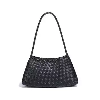 Hand-woven Women s Bag, High-end, Versatile, Single-shoulder Underarm Bag, Retro Casual Hand-held Mother and Child Bag
