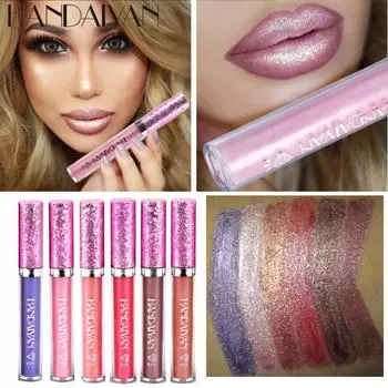 HANDAIYAN Diamond Pearl Light Liquid Mermaid Ji Блеск для губ 01