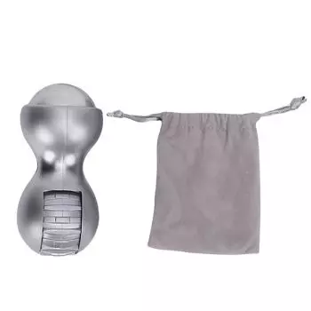 Handheld Anxiety Stress Relief Toy Aluminum Alloy Dual Ended Desk Finger Toy Portable Funny Silver серебряный