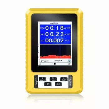 Handheld Portable Digital EMF Meter Electromagnetic Radiation Nuclear Radiation Detector Geiger Counter New XR-3 2-in-1