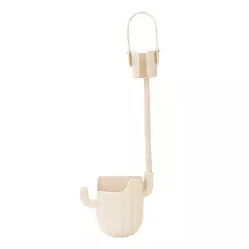 Hands-free Design Bathroom Storage Rack Easy Installation Blow Dryer Holder Bathroom style 1