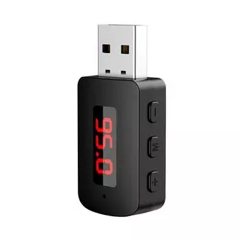 Handsfree Call Car Transmitter Receiver Bluetooth 5.4 USB Wireless Audio Adapter Music