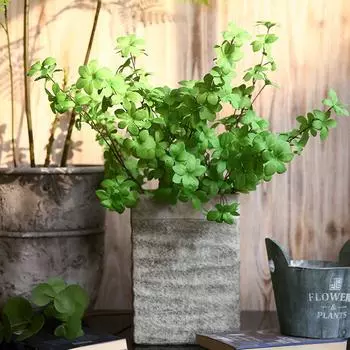 Hanging Bell for Home Office Artificial Plants Home Decor Faux Tree Branch Artificial Branches зелёный