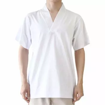 Hanjun Undergarment [KYOETSU] Футболка, Лето, Шелк, Стирающаяся, Майка, Мужская (M) белый