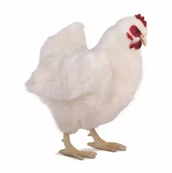 HANSA White Hen No.4172 35cm BH4172