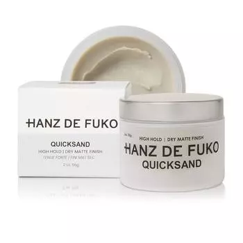 Hanz de Fuko Quicks Premium Мужской воск для укладки волос Сухой шампунь Combo High Hold Ultra Matte Finish 59,1 мл 2 унции