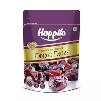 Happilo Premium International Omani Dates Value Pack Pouch, 680 г