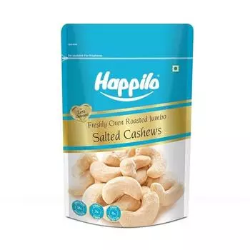 Happilo Premium жареные и соленые кешью, 200 г