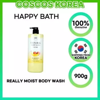 Happy Bath Действительно увлажняющий гель для душа «Яблоко и банан», 900 г 1pc