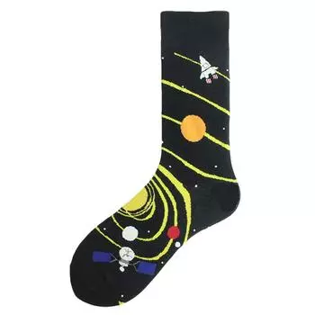 Happy Design Funny Socks Men Unisex Sheep Beer Dinosaur Pattern Sokken Divertidos Jacquard Calcetines Unisex Hip Hop Skateboard