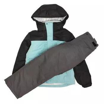 Happy Junior Ski Wear Adjustable 160cm Kids Set, Girls Size, Mint,