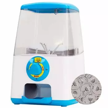 Характеристики медальницы Amuse Gacha Cube с 100 медалями 530 мм x 330 мм x 360 мм (синий) синий