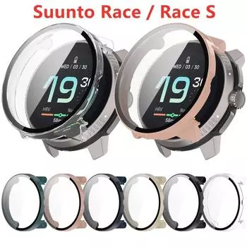 Hard Edge Shell для Suunto Race S Защитный чехол Закаленная пленка Защитный чехол для Suunto Race Аксессуары Suunto Race S чистый