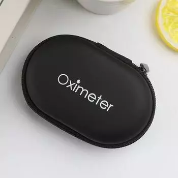 Hard EVA Pulse Oximeter Storage Bag Carrying Case Finger Pulse Oximeter Pouch Data Cable style 4