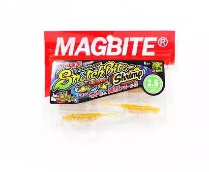 Harimitsu Magbite MBW06 Креветки Snatch 2,5 дюйма, 6 штук в упаковке 04 (6522)