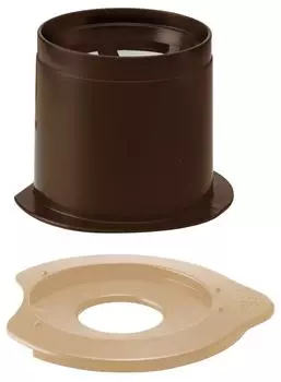 HARIO Cafe Old Dripper Light Single Person Paperless Coffee Dripper Brown CFOL-1BR коричневый