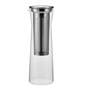 HARIO Cold Brew Coffee Jug Practical Capacity 1000ml Silver Cold Brew Coffee Pitcher CBSN-10-HSV
