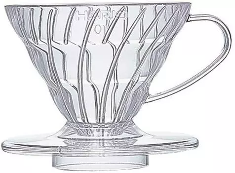 HARIO V60 (01) - воронка для приготовления проливного кофе, на 1-2 чашки