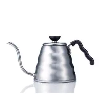 HARIO V60 чайник капельного типа/Vono практичная емкость 800 мл открытый огонь/совместимый с IH Hairline Silver Сделано в Японии Подарок Подарок VKBR-120-HSV