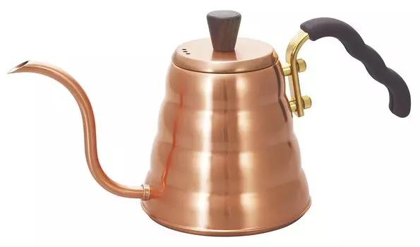 HARIO V60 Drip Kettle Vono Practical Capacity 700mL Open Fire OK Copper Made in Japan Present Gift Gift VKBR-90-CP
