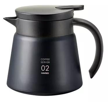 HARIO V60 Термальный сервер из нержавеющей стали 600 Черный VHS-60B