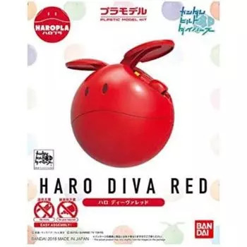 Haropla Gundam Build Divers Haro Diva Red Пластиковая модель с цветовой кодировкой