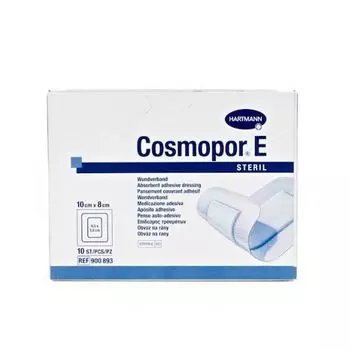 Hartmann Cosmopor E Стерильная впитывающая клейкая повязка 10х8см 10 шт.