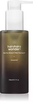 Haruharu Wonder Black Rice Moisture очищающее масло для снятия макияжа для чувствительной и непереносимой кожи TU прозрачный