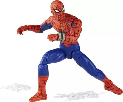 Hasbro 60th Anniversary Marvel Legends 6 Inch Action Figure Toei TV Series Version Marvel Legends ML Japan Toei Version Takuya Yamashiro Spider-Man
