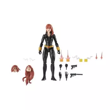 Hasbro Avengers Beyond Strongest Marvel Legends Черная Вдова Фигурка F7089 Земля чёрный