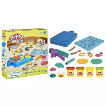Hasbro First Cooking 14 Kitchen Ages Дошкольная игрушка для малышей Komugindo F6904 Подлинная рождественская игрушка Рождественский подарок Рождественский подарок (ХАСБРО) Пластилин