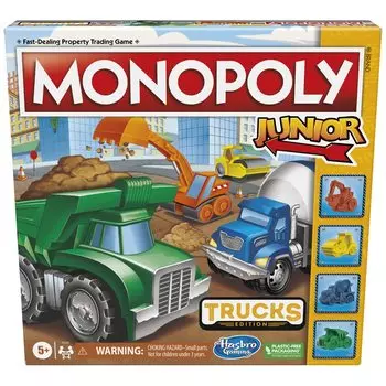 Hasbro Gaming Monopoly Junior Track Edition Настольная игра Возраст игроков Детская игра 5+ 2-4
