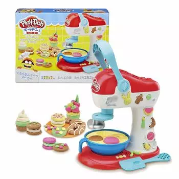 Hasbro Kitchen Series Kuru Kuru Sweets Maker Komuginendo E0102 Genuine Product Play-Doh