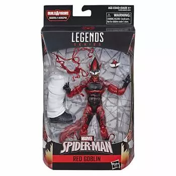 Hasbro Marvel Legends 6-дюймовая фигурка Kingpin Series Red 6-дюймовая KINGPIN SERIES RED GOBLIN Последние американские легенды комиксов ML Carnage Spider-Man