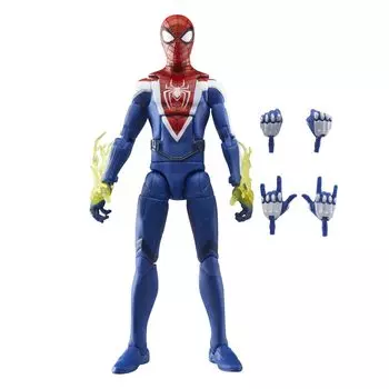 Hasbro Marvel Legends Series Gamerverse Майлз Моралес Улучшенный костюм 15 см Фигурка для коллекционеров Воссоздание видеоигры от 2 G0835 Аутентичный