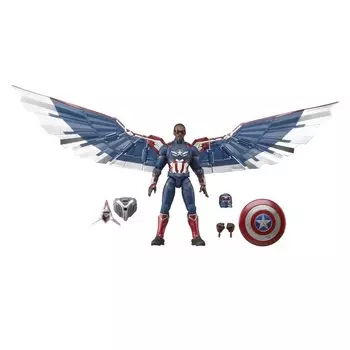 Hasbro Marvel Legends Series Капитан Америка Капитан Америка: О дивный новый мир коллекционный 6 дюймов (15см) Делюкс фигурка G0158 подлинная