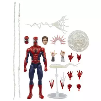 Hasbro Marvel Legends Серия Maximum Deluxe Коллекционный 15 см Экшн Невероятный Подвижный Отличные Аксессуары G0594 Аутентичный Человек-паук,