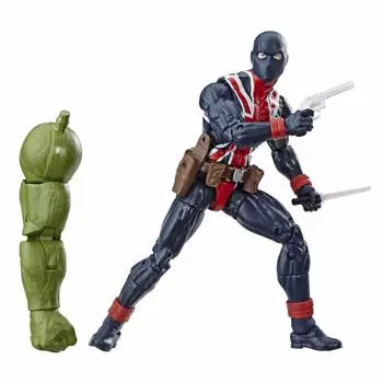 Hasbro MARVEL Marvel Legends Series Avengers Endgame Union Jack 6 дюймовая фигурка с деталями для сборки Халка E3975 подлинный продукт