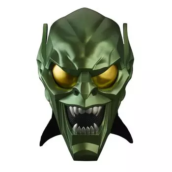 Hasbro MARVEL Marvel Legends Series Green Goblin Premium Roleplay No Way Home Adult Collectible Roleplay Gear F9111 Authentic Product Helmet,